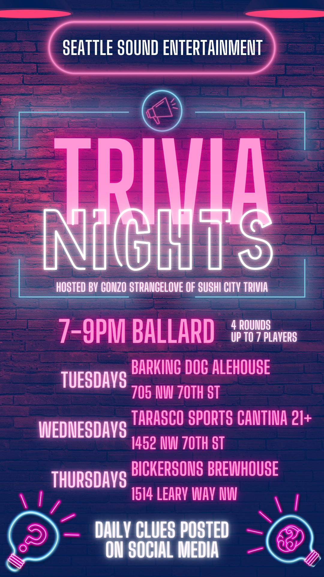 Trivia Events